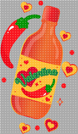 Keychain sticker-Y 1472